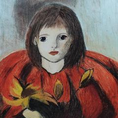 Kopia- Olga Boznańska "Dziewczynka ze słonecznikami"